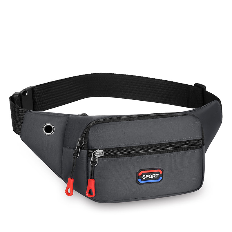 Japanese and Korean multi-function thickened wear-resistant work sports waterproof cashier bag for women outdoor waist bag for men and women running mobile phone bag