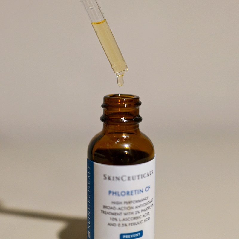 呜啦美妆修丽可CF臻白修护日间精华液30ml浓缩维他命抗氧化精华_虎窝淘