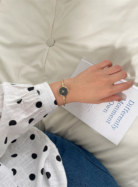 开口看时间轻奢小众女士手链