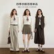 KBNE ເສື້ອຍືດແຂນຍາວ Lyocell linen ຝຣັ່ງ retro ຂອງແມ່ຍິງ 2026 ພາກຮຽນ spring ເສື້ອໃຫມ່ອອກແບບທາງເທິງ