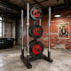 NiuRen Barbell Plate Bar Storage Rack