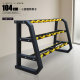 Dumbbell rack is durable and space-saving
