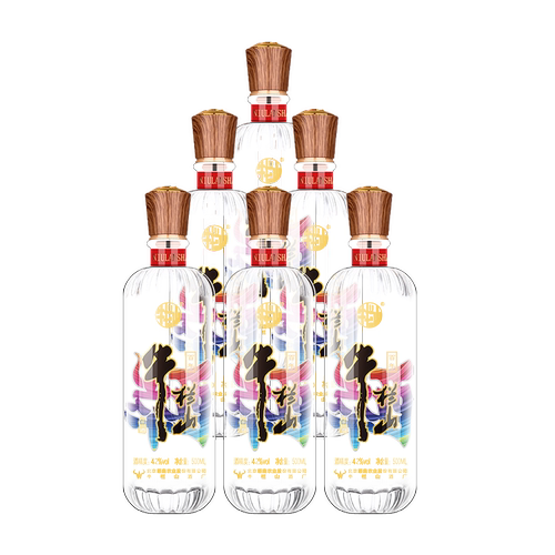 百年牛栏山二锅头醉系列清香型口粮白酒水整箱自饮囤货装 - 图1