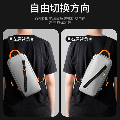 bubm Switch2收纳包ns2斜挎包单肩包任天堂掌机便携包switcholed保护套游戏手柄配件包卡带盒大容量收纳背包 - 图2