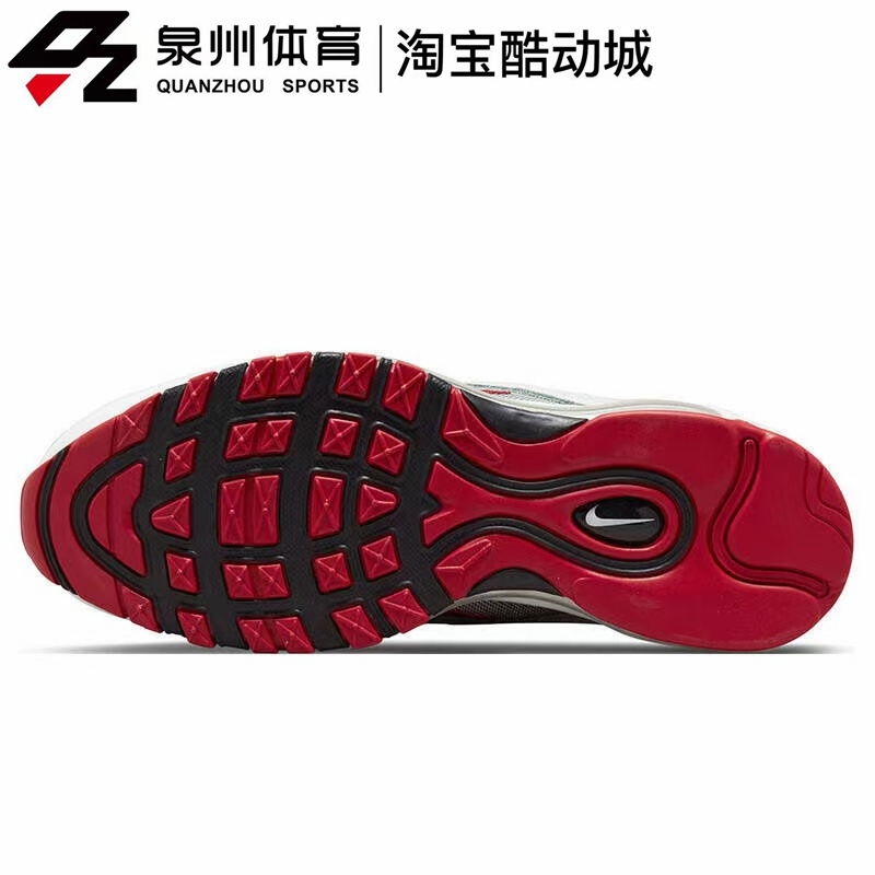 Nike/耐克男子AIR MAX 97复古休闲运动透气缓震跑步鞋 DM0027-100-图2