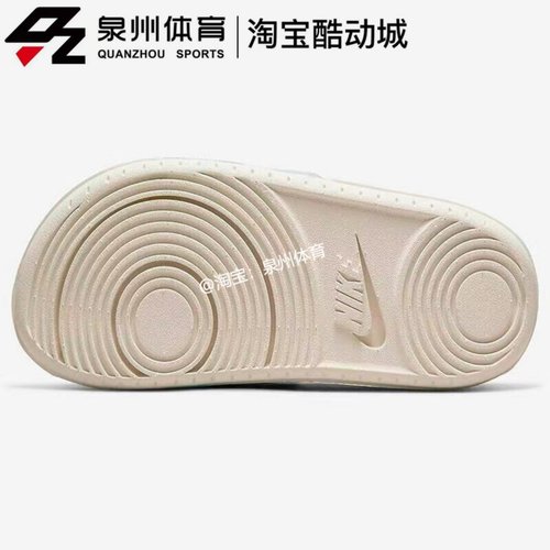 Nike/耐克女子柔软舒适透气缓震休闲运动支撑防滑拖鞋 BQ4632-012 - 图2