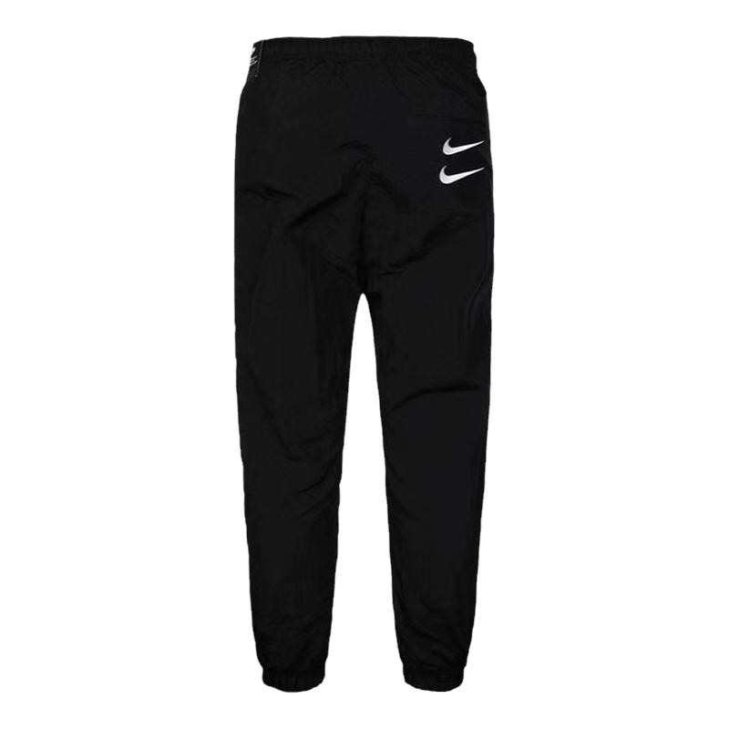 Nike/耐克 SWOOSH男子双勾刺绣梭织运动束脚收口长裤 CU3891-010-图3