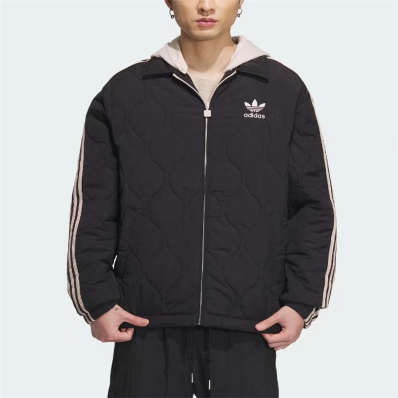 Adidas阿迪达斯三叶草男女棉服IW6284 IW6285 IZ1535IZ1534HZ0715 - 图1