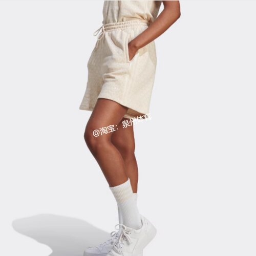 adidas/三叶草女子经典三条纹运动短裤 II3189IJ6000IY7207IU2425 - 图2
