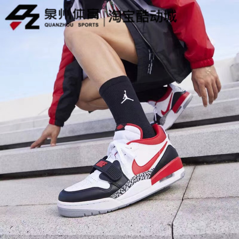 NIKE/耐克AirJordan AJ312芝加哥裂纹魔术贴篮球休闲鞋CD7069-160-图0