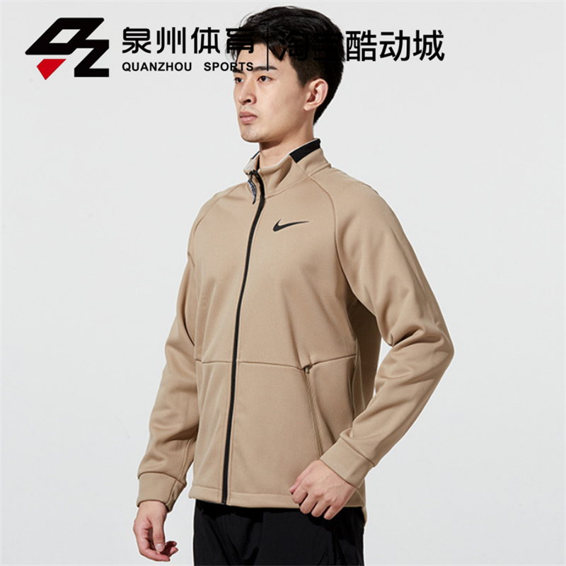 Nike/耐克 PRO THERMA-FIT男子休闲运动立领夹克外套 DM5941-068-图2