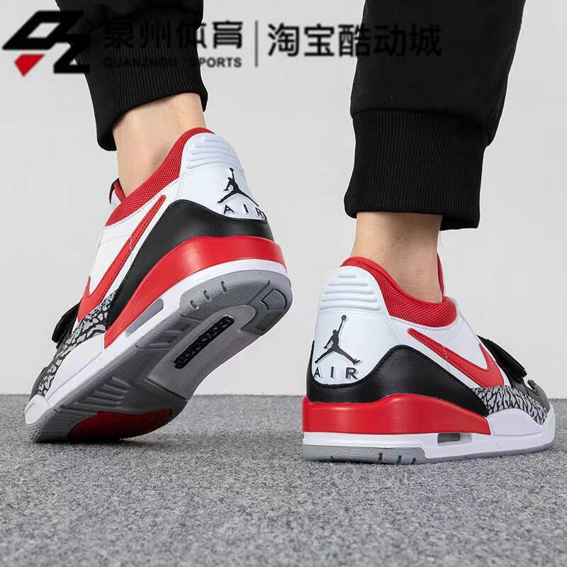 NIKE/耐克AirJordan AJ312芝加哥裂纹魔术贴篮球休闲鞋CD7069-160-图2