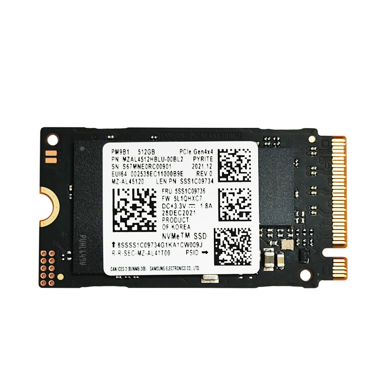 三星 PM9B1 512G M.2 2242 NVME 笔记本固态硬盘 非 SN530 PM991a - 图3