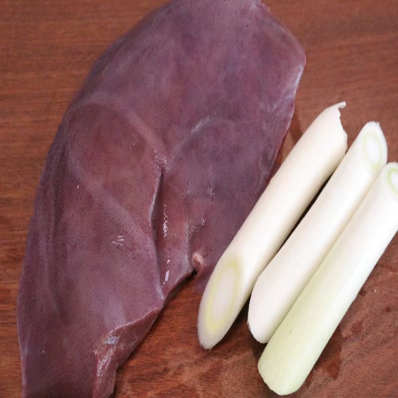 Selected fresh ostrich heart and ostrich liver 2 catties cold chain free shipping wholesale free range ostrich viscera highly nutritious