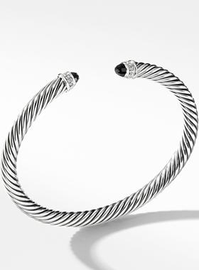 复古个性欧美女纯银手镯