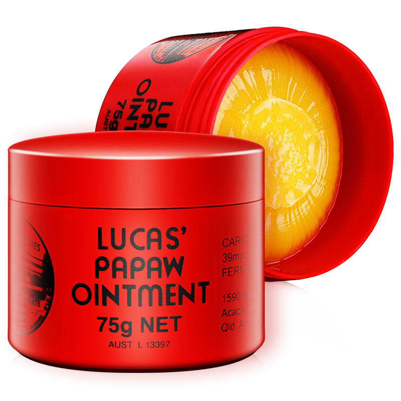 澳洲lucas papaw木瓜膏75g润唇膏 discountdrugstores海外润唇膏