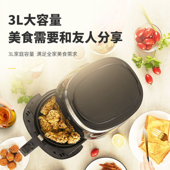 德能电器空气炸锅
