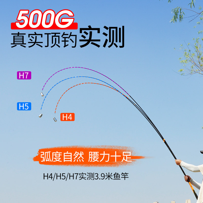 客友至尊速战坑鱼竿手超轻超硬飞磕钓鱼竿台 商品卡片图