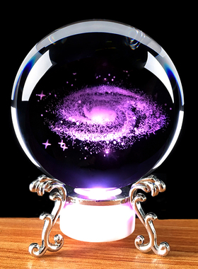 来图定做水晶球玄关转运装饰礼物