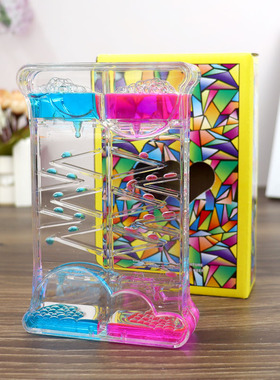 塑料动物油计时器儿童液体沙漏