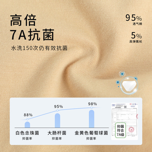 艾舞戈舞蹈内裤艺考高胯隐形考级专用形体裤儿童芭蕾舞体操服底裤 - 图1