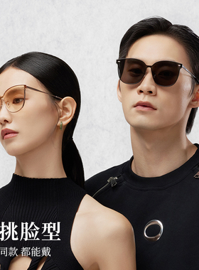 木九十墨镜女高级感ins大脸显瘦