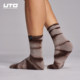 ຖົງຕີນຜ້າຂົນສັດ merino ມັດຍ້ອມ UTO ແມ່ນຕ້ານເຊື້ອແບັກທີເຣັຍຕາມທໍາມະຊາດ