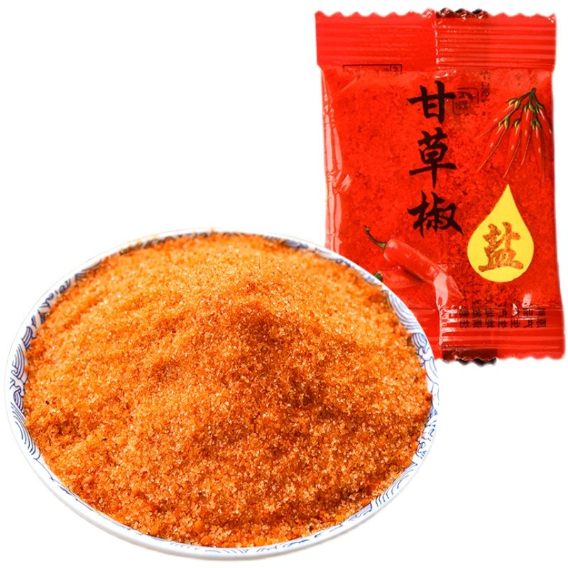 辣椒盐粉 甘草椒盐粉1斤辣椒粉水果甘草盐非广西钦州特产甘草盐,淘宝优惠券,粉丝福利购,淘宝优惠卷