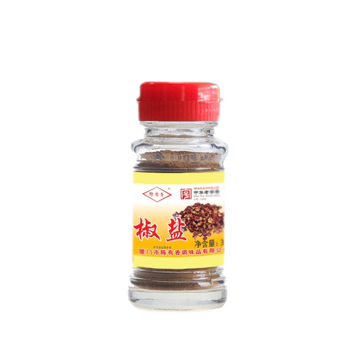 陈有香 椒盐30g花椒盐川味香辛调味料外撒粉烧烤调味蘸料粉调味料 - 图1