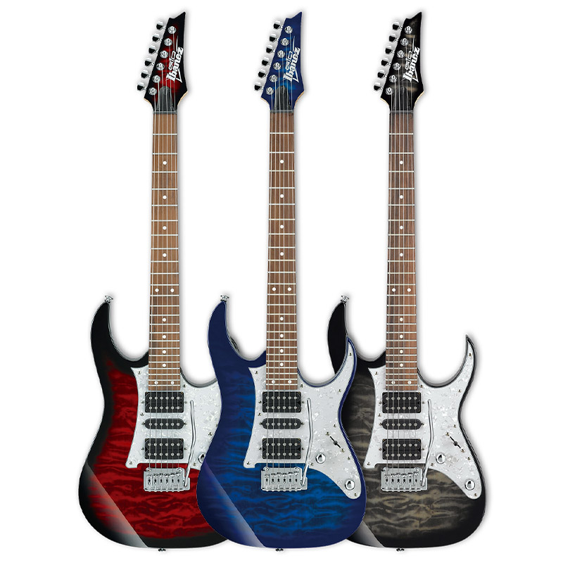 聆悦乐器专营店ibanez依班娜吉他初学者入门电吉他演出套装GRG170DX GRG150QA1