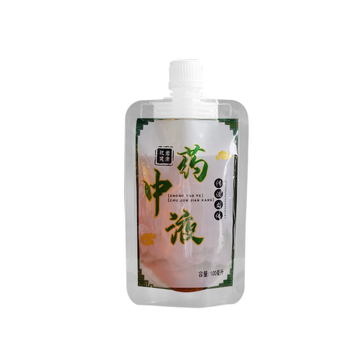 一次性中药包装袋吸嘴袋中药袋透明液体中药分装中药液外带商用 - 图3