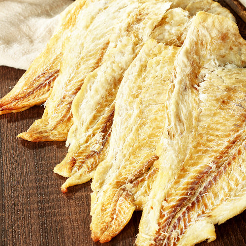 金鹏鳕鱼片250gx2袋 即食烤鳕鱼片干烤鱼干海鲜特产零食休闲小吃 - 图1