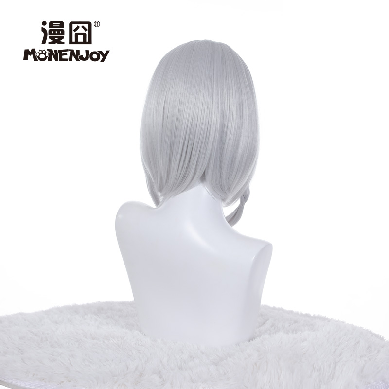 【漫囧】绝区零游戏cos安比德玛拉 出厂编发造型cosplay假发现货 - 图2