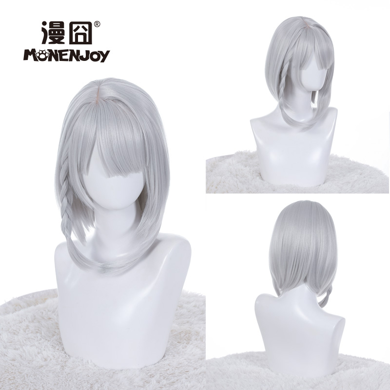 【漫囧】绝区零游戏cos安比德玛拉 出厂编发造型cosplay假发现货 - 图3