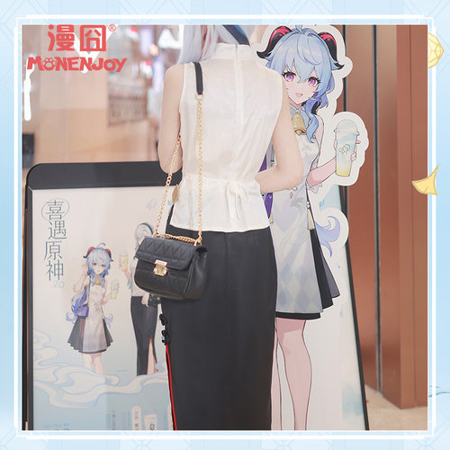 【漫囧】原神喜联动茶 申鹤 小姨cos cos日常服装现货 - 图3