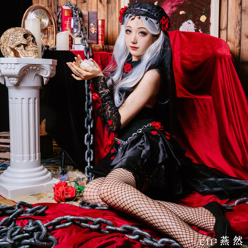 第五人格cos心理学家长夜cosplay全套服装女装cos动漫鞋子假发-图1