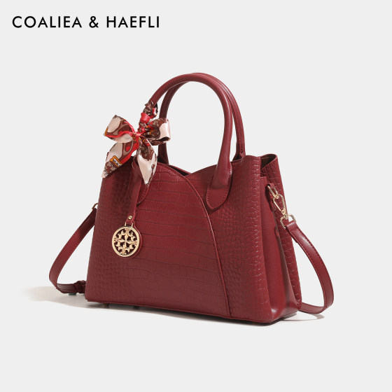 Official website COALIEA&HAEFLI crocodile pattern handbag