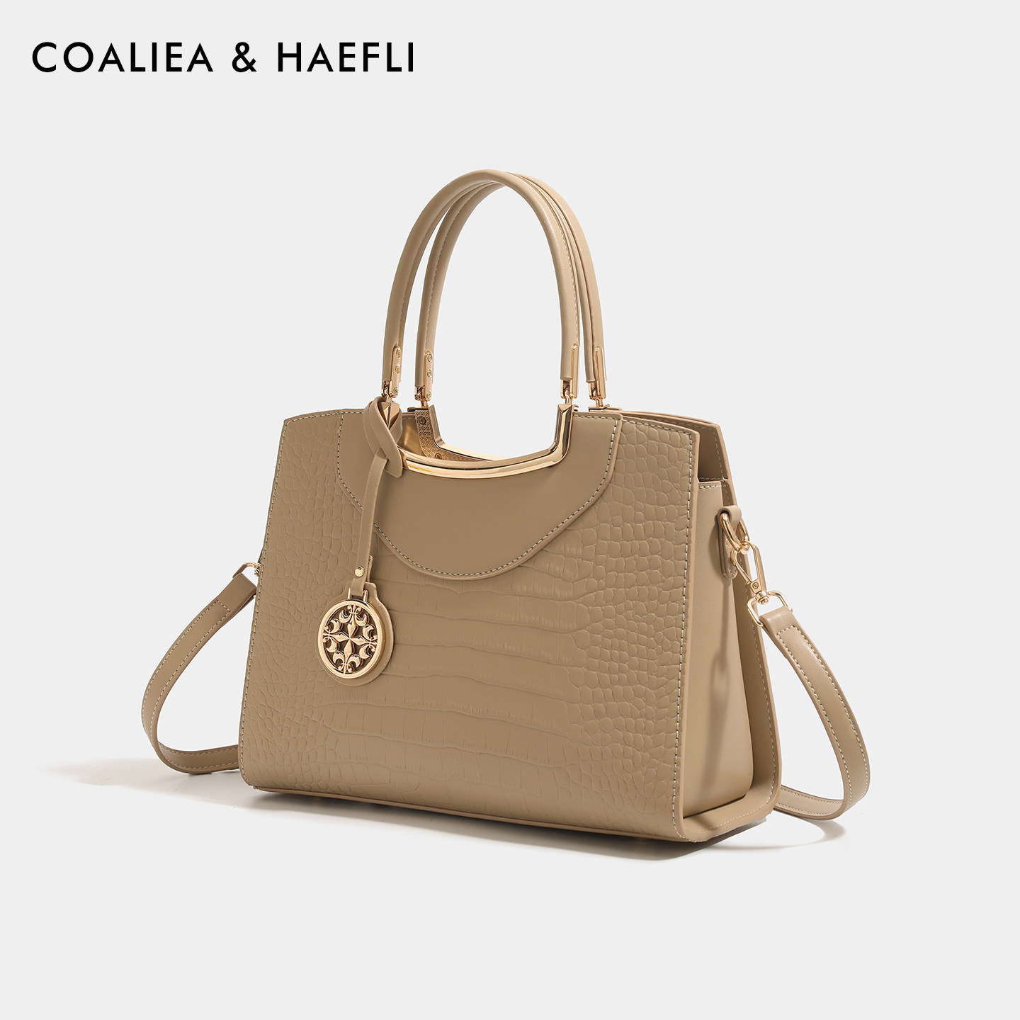 香港品牌鳄鱼纹妈妈包包女士手提包大气婆婆包实用型礼物日常可用,淘宝优惠券,粉丝福利购,淘宝优惠卷