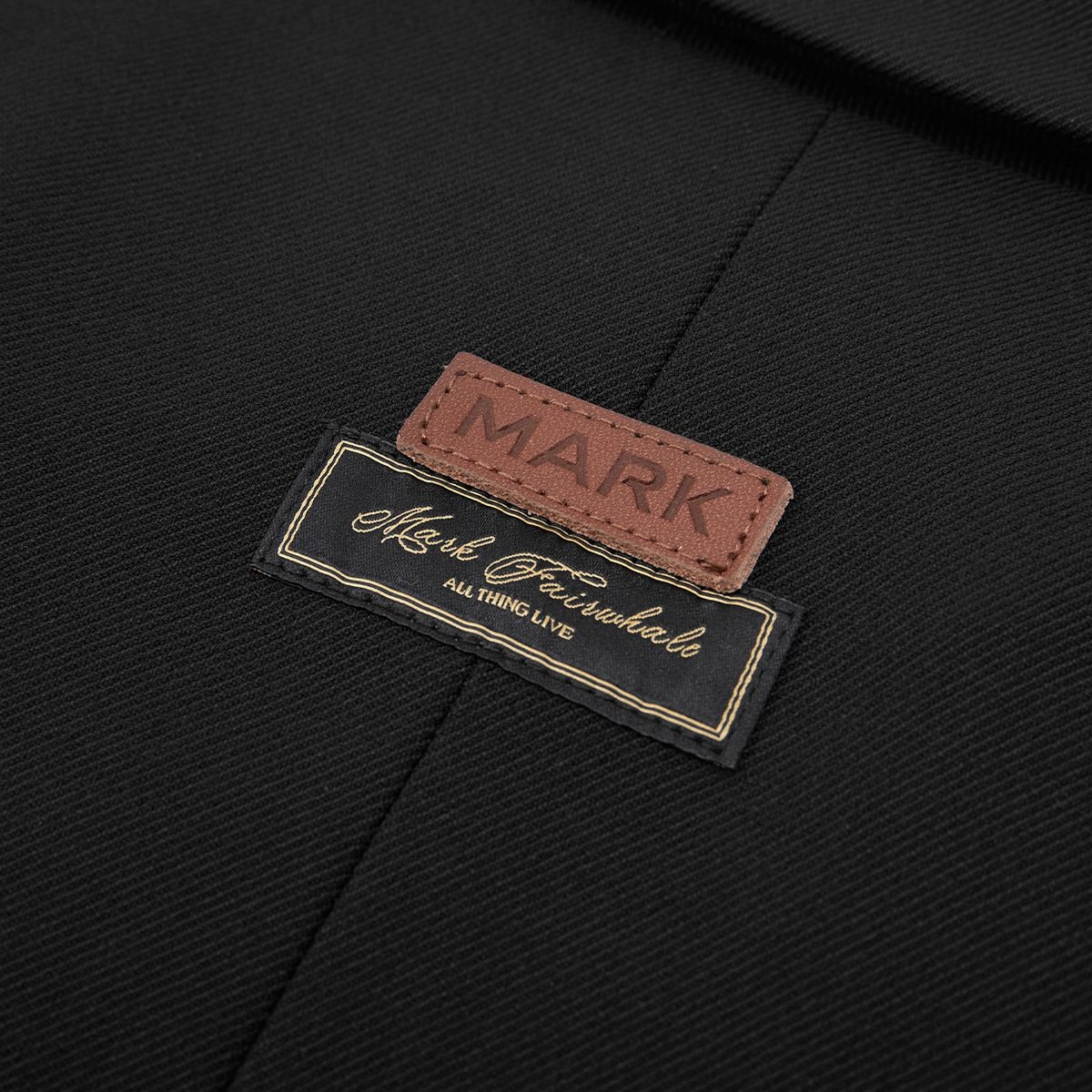 马克华菲纯色简约品牌贴标休闲西服男春秋季时尚商务高街合体外套
