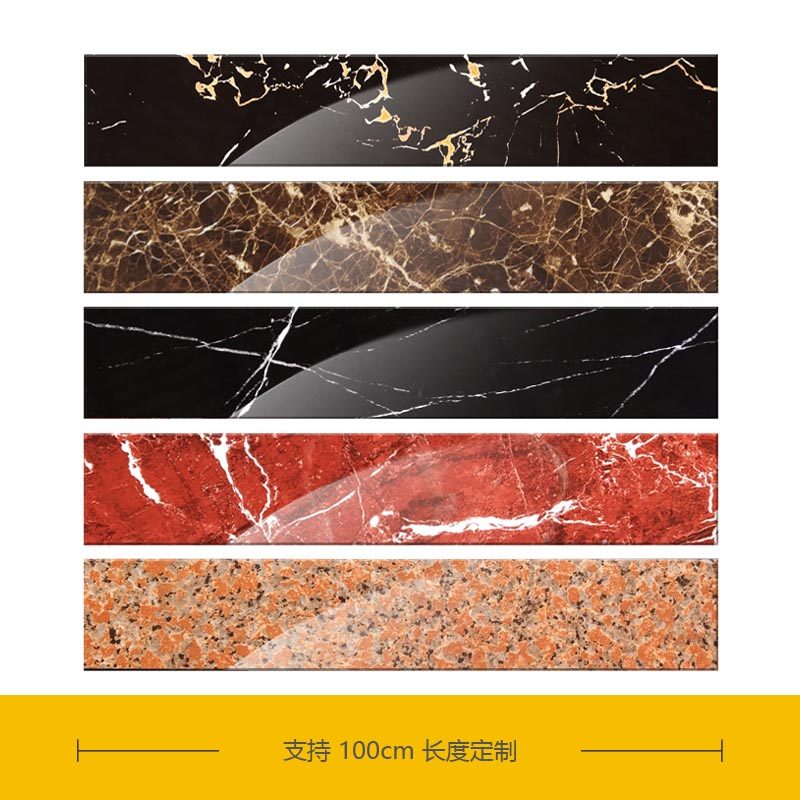 定制黑色全瓷门槛石瓷砖条过门石踢脚线地脚线波导线过门砖_虎窝淘