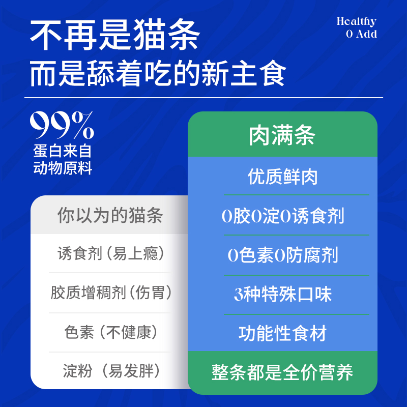 【新客尝鲜】蓝氏猫零食超值尝鲜装猫条猫粮成猫幼猫罐头猫咪零食-图3