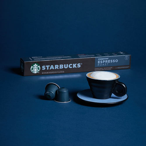 星巴克胶囊咖啡家享nesspress胶囊咖啡粒意式浓缩黑咖啡美式10粒-图2