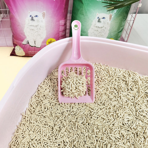 Lovecat猫砂豆腐砂绿茶原味猫沙结团爱宠爱猫6包15kg整箱豆腐猫砂 - 图2