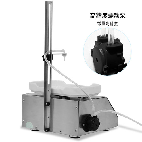 穿山乙M90微量液体灌装机 蠕动泵称重式自动定量分装加液器高精度 - 图0
