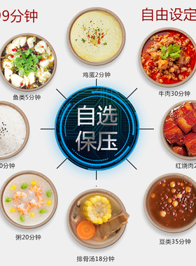 洛贝阿迪锅4L自选保压电压力锅