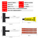 Car vacuum tire repairing tape external tire repairing