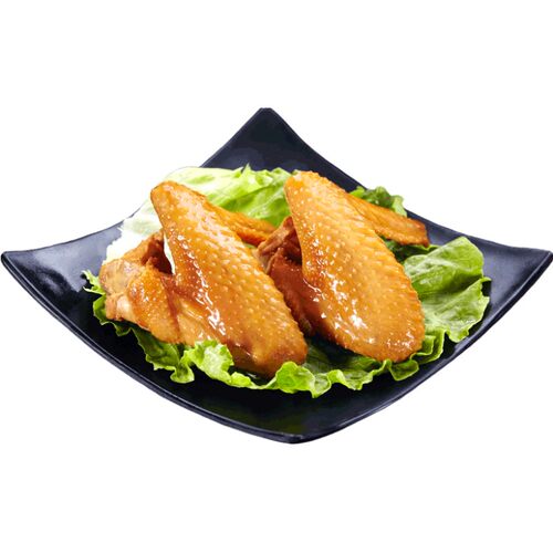 温州特产老李食品卤味五香鸡翅香辣大鸡翅膀零食熟食休闲小吃整箱 - 图3