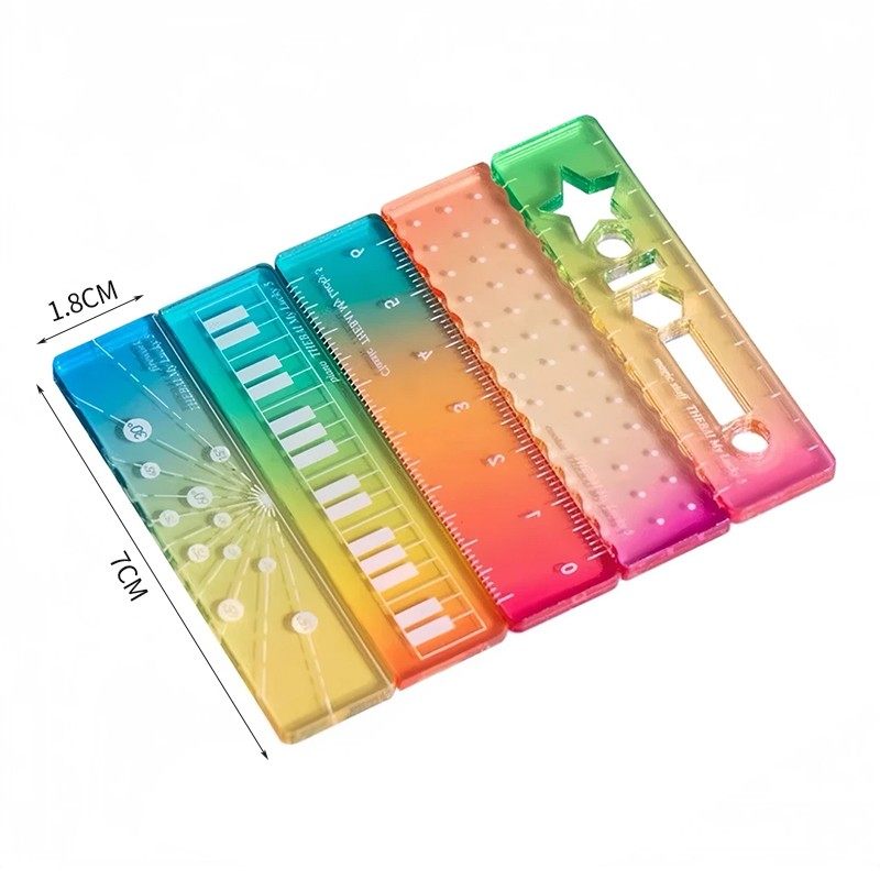 【到手5个】称心如意掌心尺糖果色家用透明色波浪手帐其他机械qw,淘宝优惠券,粉丝福利购,淘宝优惠卷