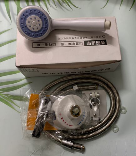 适用各种家用原装电热水器淋浴花洒喷头浴室家庭通用塑料软管套装 - 图1