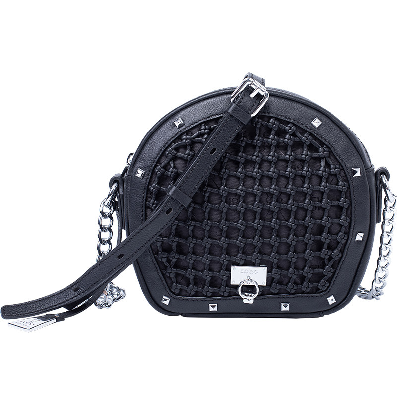 cobo /羚羊手工编织头层牛皮斜挎包 COBO女士包袋